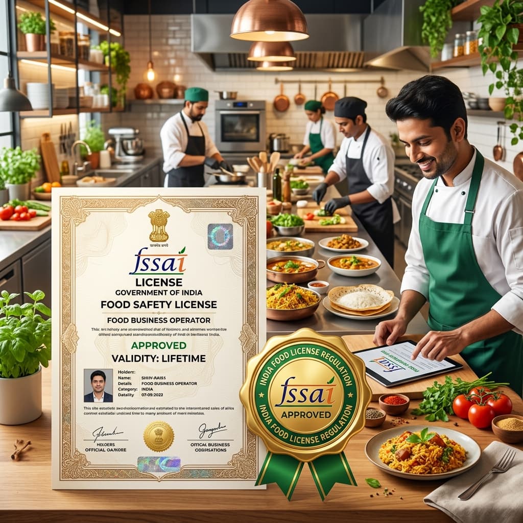 🍔 Big Relief for Food Businesses: FSSAI Introduces 'Lifetime' License Rule in 2026