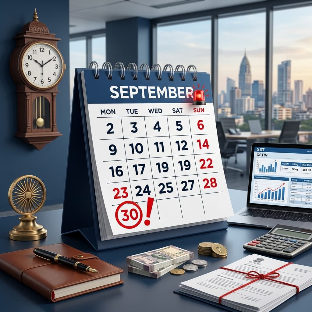🚨 GST Alert: Last Chance to Claim Input Tax Credit (ITC) for FY 2025-26 Before September 30!